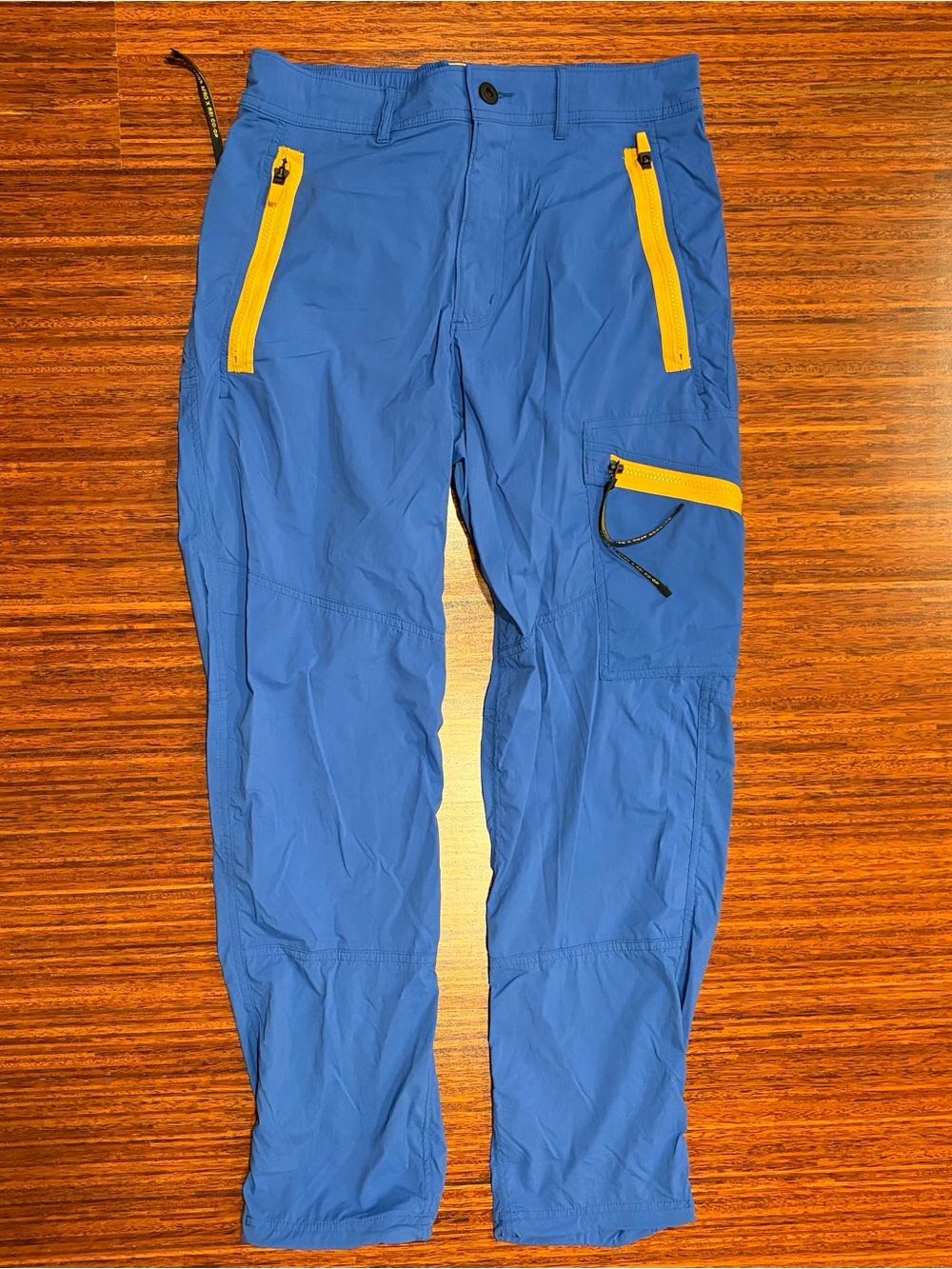 REI Co-op x Outdoor Afro Men's Blue Trail Cargo Hiking Pants 32x30